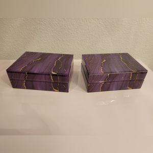 Gorgeous Purple Jewelry Boxes
